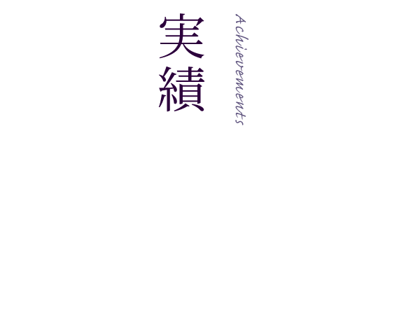 実績